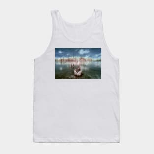 Manasquan Reservoir Infrared Color Tank Top